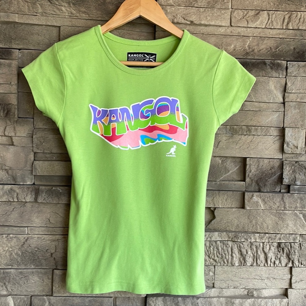 💚Cute Kangol T-  shirt size L